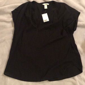 NWT Black Top H&M Size L